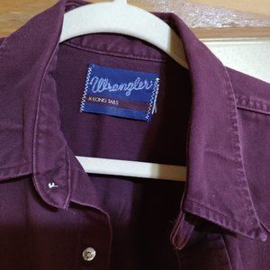 Wrangler Cowboy Cut Work Shirt